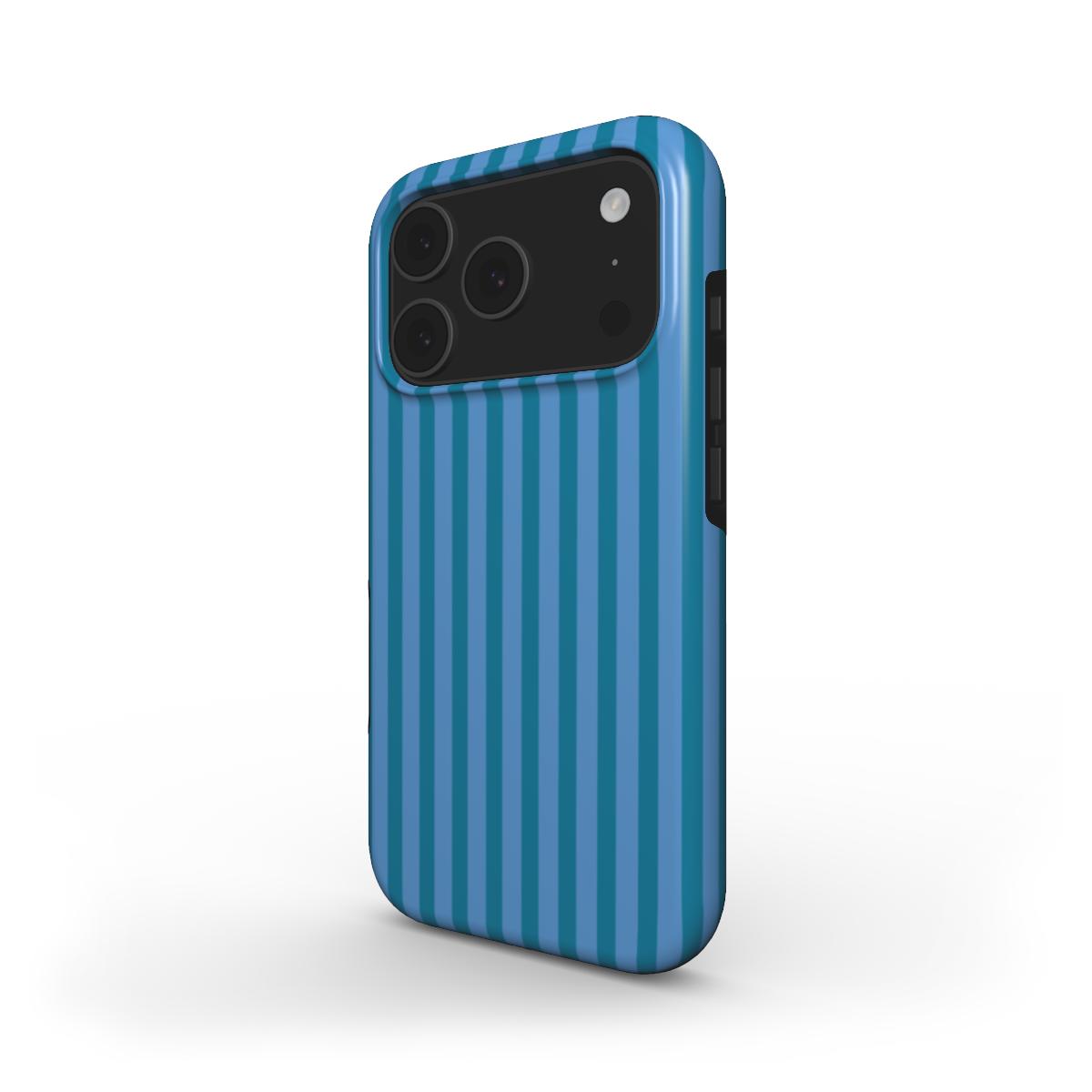 Stelar Blue Stripes Tough Phone Case