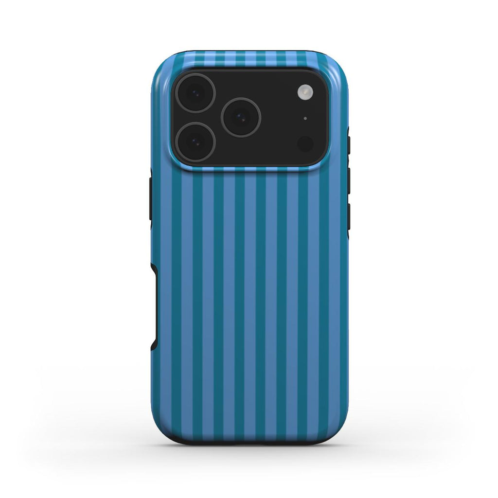 Stelar Blue Stripes Tough Phone Case