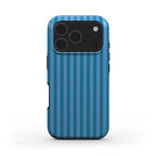 Stelar Blue Stripes Tough Phone Case