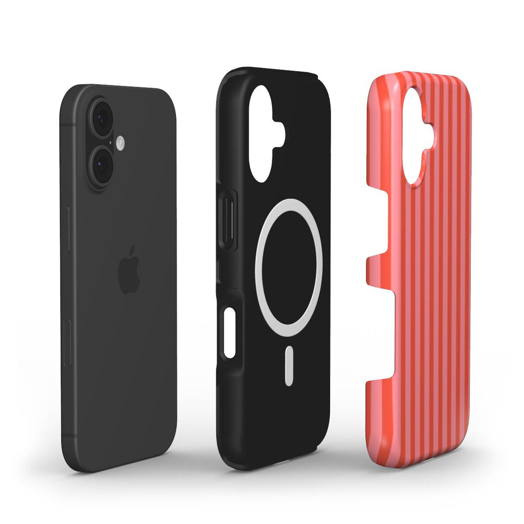 Rose Mist Red MagSafe Tough Phone Case