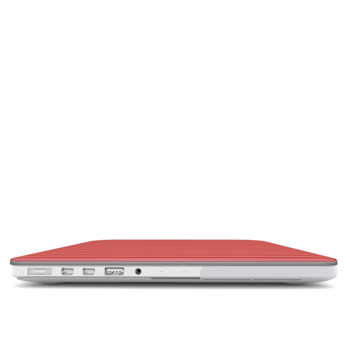 Rose Mist Red MacBook Case