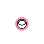 Taupe Pink Stripes Ring Holder