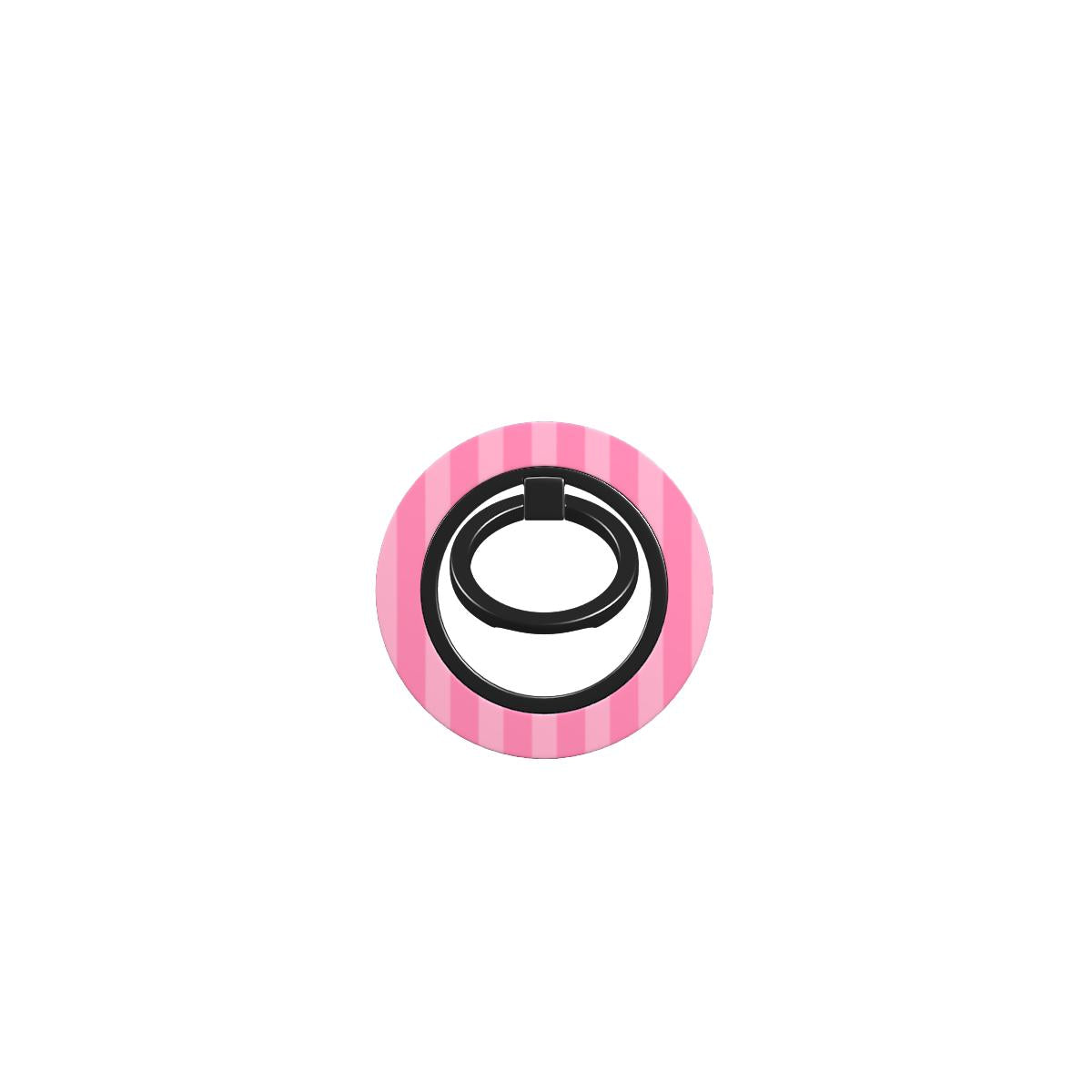 Taupe Pink Stripes Ring Holder