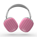 Taupe Pink Stripes Apple AirPods Max Tough Case