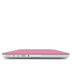 Taupe Pink Stripes MacBook Case