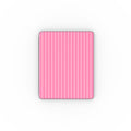 Taupe Pink Stripes Apple iPad Case