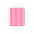 Taupe Pink Stripes Apple iPad Case