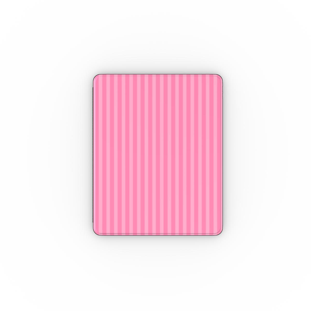 Taupe Pink Stripes Apple iPad Case
