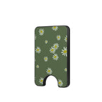 Daisy Ann Green Floral Magnetic wallet