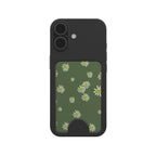 Daisy Ann Green Floral Magnetic wallet
