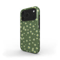 Daisy Ann Green Floral Tough Phone Case