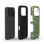 Daisy Ann Green Floral Tough Phone Case