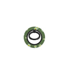 Daisy Ann Green Floral Ring Holder