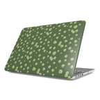 Daisy Ann Green Floral MacBook Case