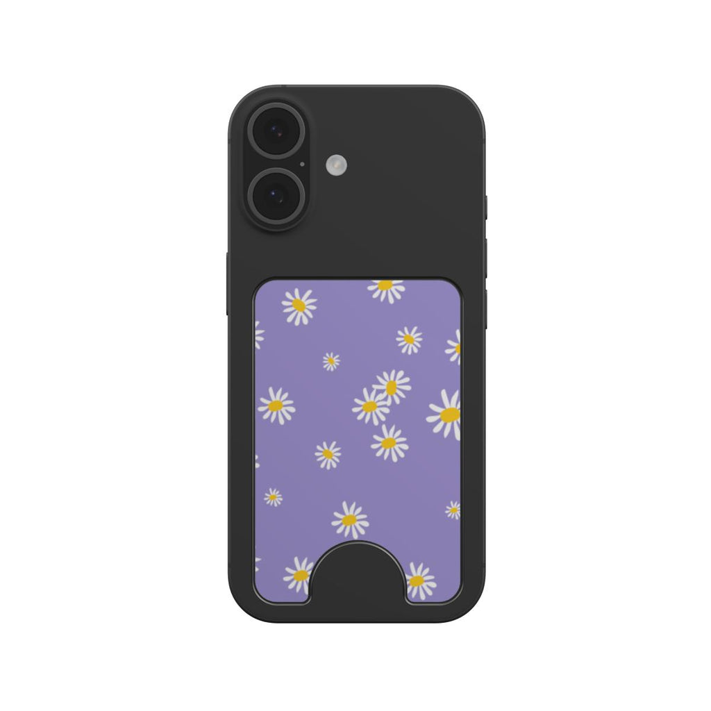Daisy Ann Purple Floral Magnetic wallet