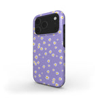 Daisy Ann Purple Floral MagSafe Tough Phone Case