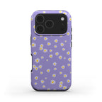 Daisy Ann Purple Floral MagSafe Tough Phone Case