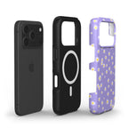 Daisy Ann Purple Floral MagSafe Tough Phone Case