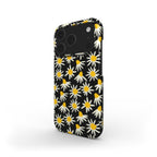 Daisy Raw Black Floral Phone Case