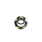 Daisy Raw Black Floral Ring Holder
