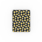 Daisy Raw Black Floral Apple iPad Case