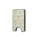 Water Color Daisy Floral Magnetic wallet