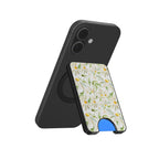 Water Color Daisy Floral Magnetic wallet