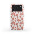 Rose Minimal Red Floral Phone Case