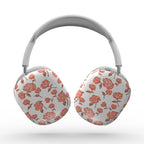 Rose Minimal Red Floral Apple AirPods Max Tough Case