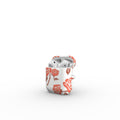 Rose Minimal Red Floral Apple AirPods Tough Case