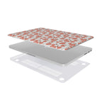 Rose Minimal Red Floral MacBook Case