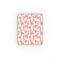 Rose Minimal Red Floral Apple iPad Case