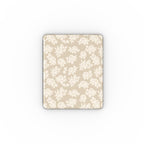 Rose Beige Pattern Floral Apple iPad Case