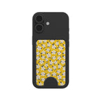 Yellow Daisy Floral Magnetic wallet