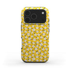 Yellow Daisy Floral MagSafe Tough Phone Case