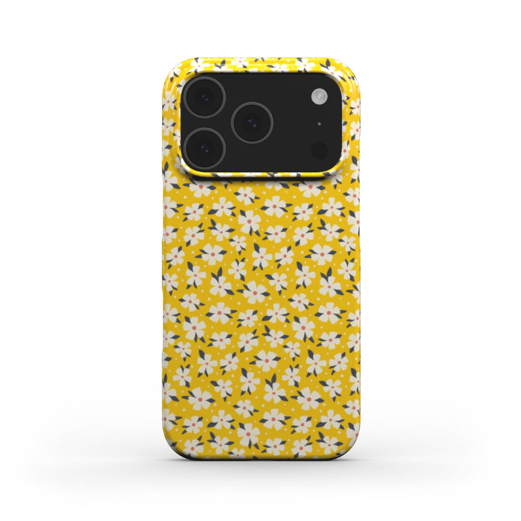 Yellow Daisy Floral Phone Case
