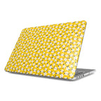 Yellow Daisy Floral MacBook Case
