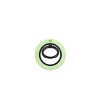 Green brick floral Ring Holder