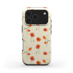 Poppy floral Tough Phone Case