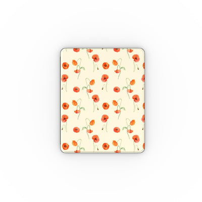 Poppy floral Apple iPad Case