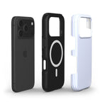 Baby Blue Stripes MagSafe Tough Phone Case
