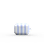 Baby Blue Stripes Apple AirPods Tough Case