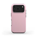 Baby Pink Stripes Tough Phone Case
