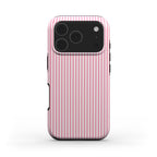 Baby Pink Stripes Tough Phone Case