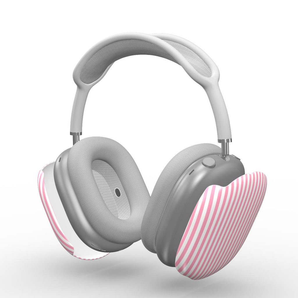 Baby Pink Stripes Apple AirPods Max Tough Case