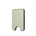 Pastel Lemon Stripes Magnetic wallet