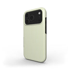 Pastel Lemon Stripes Tough Phone Case