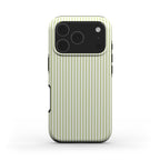 Pastel Lemon Stripes Tough Phone Case