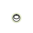 Pastel Lemon Stripes Ring Holder