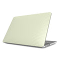Pastel Lemon Stripes MacBook Case